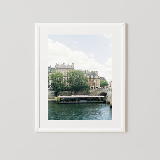 Overlooking the Seine