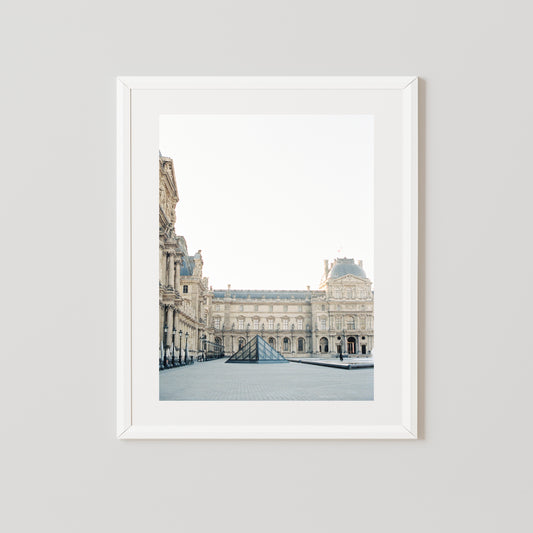 Morning at the Louvre
