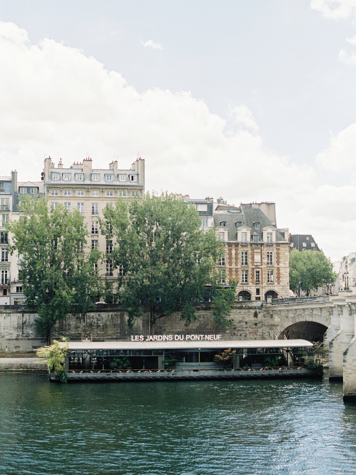 Overlooking the Seine