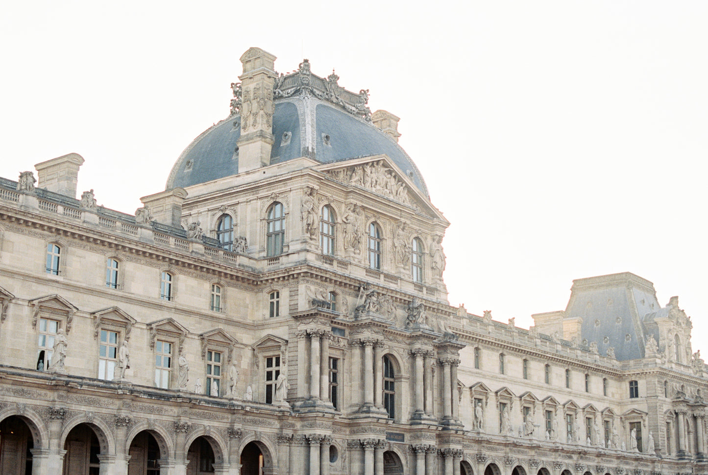 Details of the Louvre