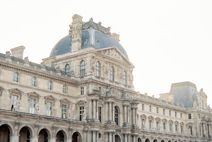 Details of the Louvre